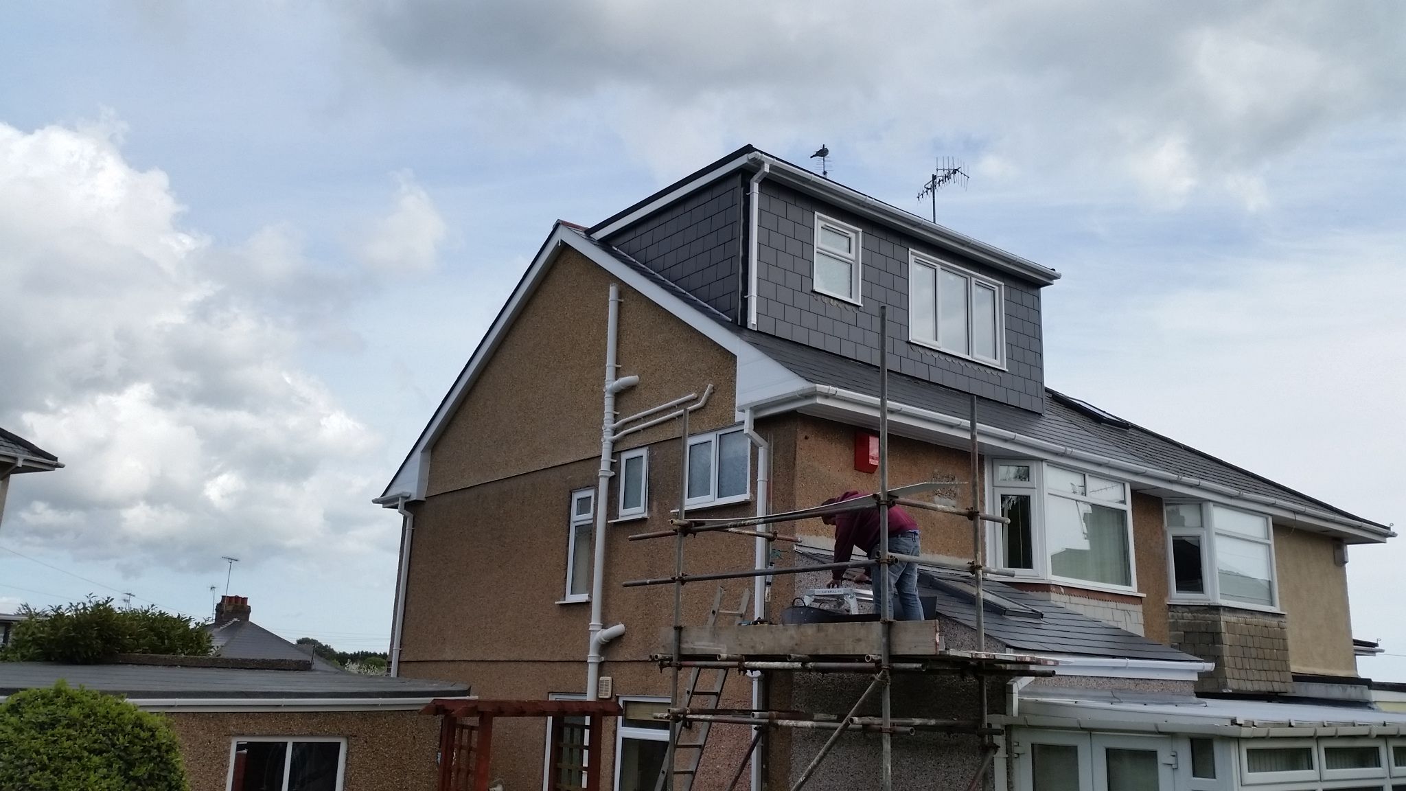 Hip to Gable roof example