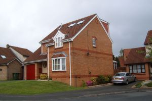 An external view of a loft conversion