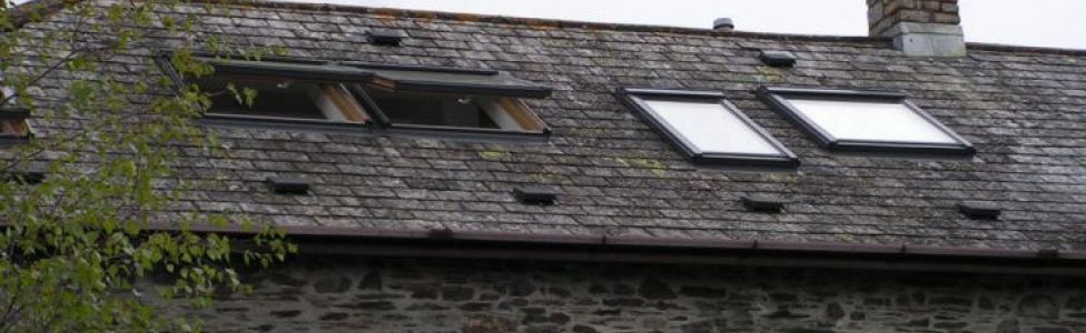 An external view of a roofline loft conversion Roofline loft conversion example